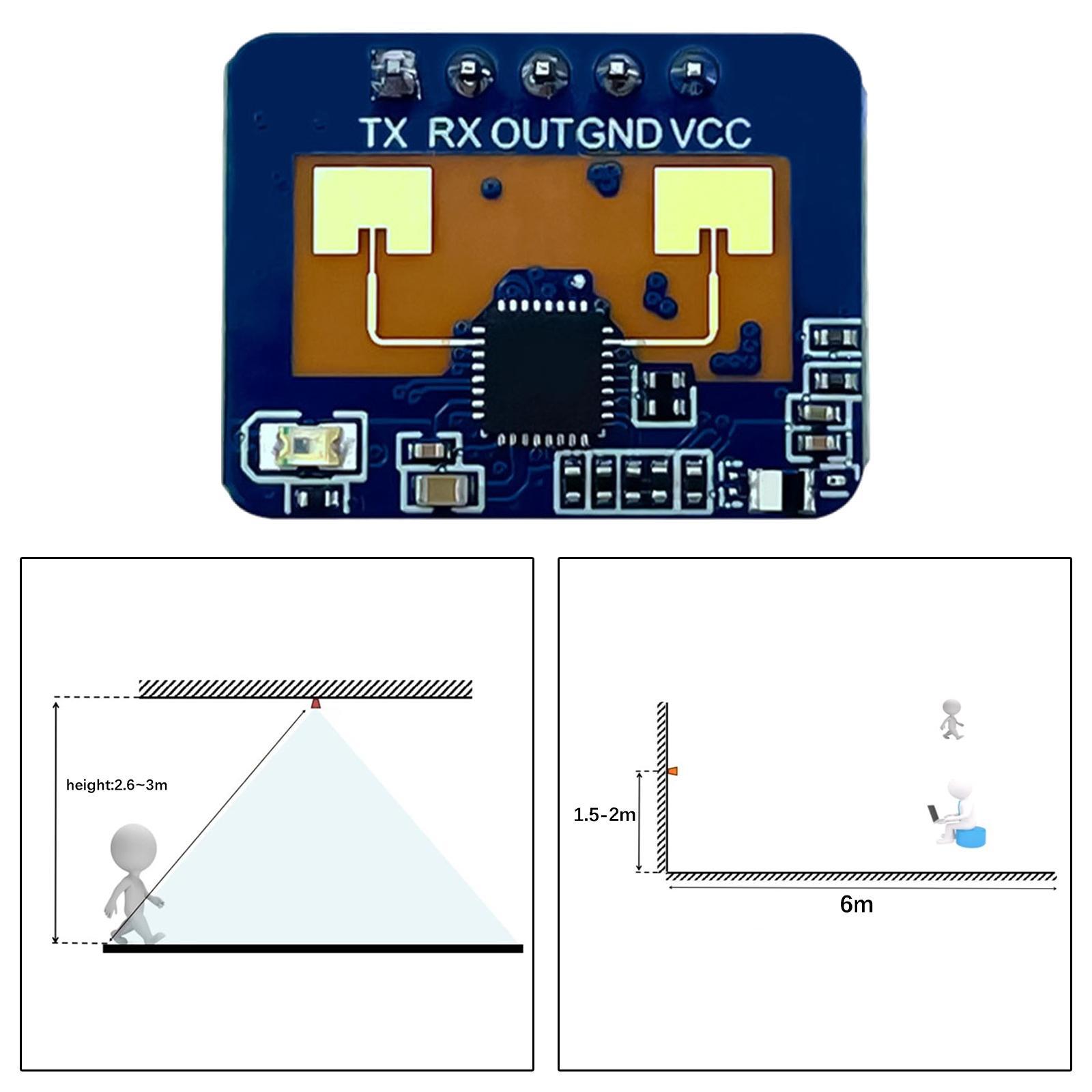 Home Security Radar System - Modul Deteksi Gerakan Cerdas Sensor Teknologi