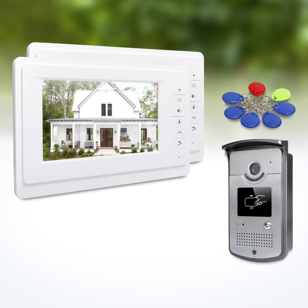 Home Security Indoor Cameras - 1 Kamera Luar Ruangan 2 Monitor