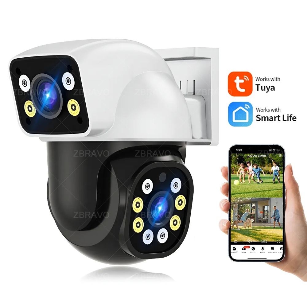 Home Security Indoor Cameras - Smartlife 8MP WiFi Tuya Kamera Luar
