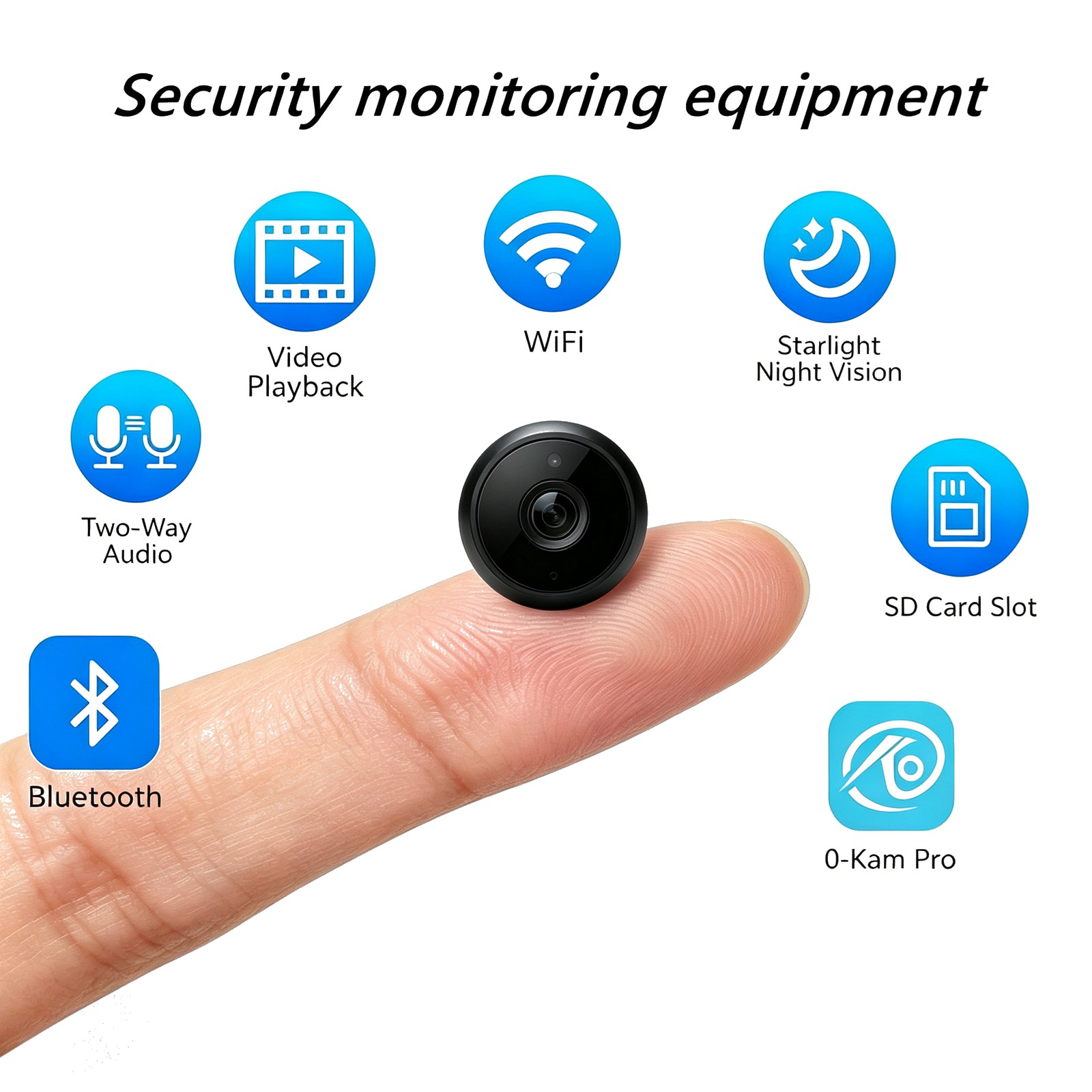 Home Security Indoor Cameras - Kit Keamanan Rumah Lengkap BU4: Kamera