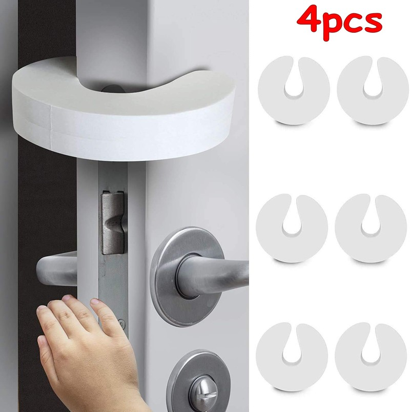 Home Security Jammers - 4 Buah Pelindung Jari Anak Penahan