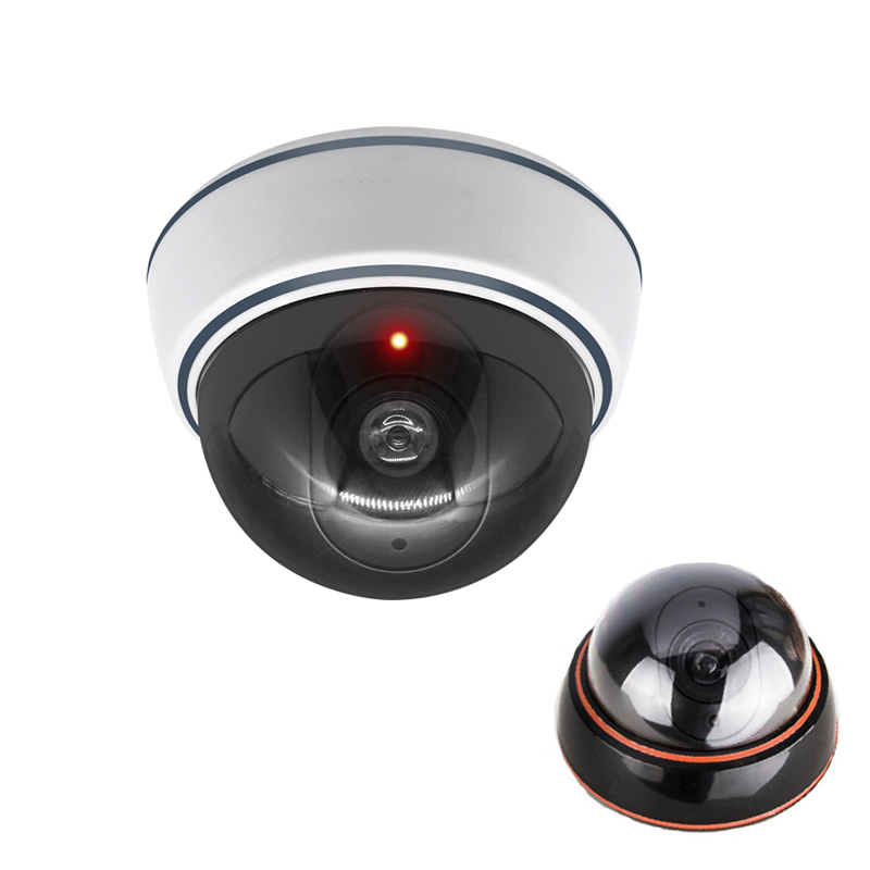 Home Security And Camera Systems - Kamera Kubah Palsu Hitam/Putih Kreatif Simulasi