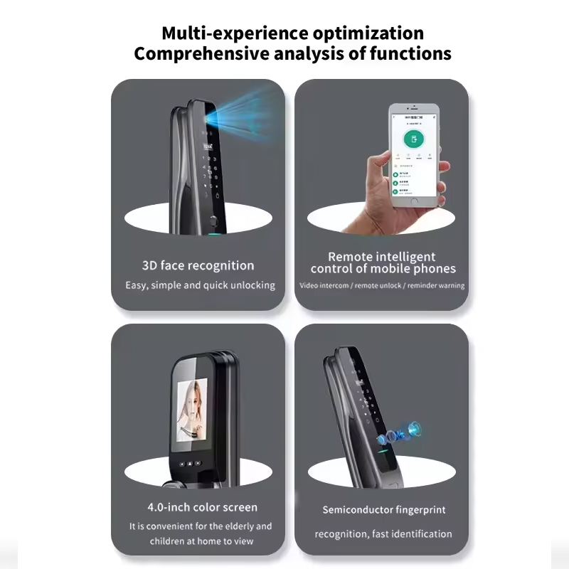 Kunci Pintu Pintar HX5 Pengena - Home Security Indoor Cameras ulasan dan harga