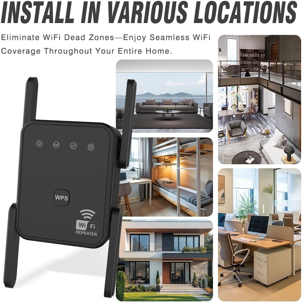 Penguat Sinyal WiFi Baru 2026  - Home Security Bundle ulasan dan harga