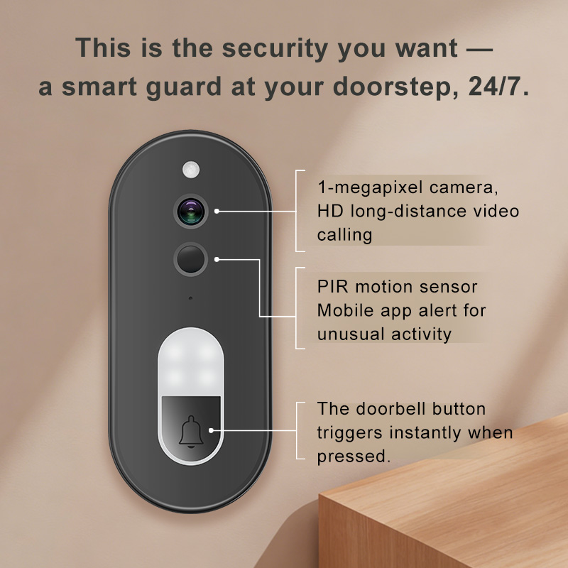 Tuya 1080P HD Bel Pintu Video  - Home Security Google Camera ulasan dan harga