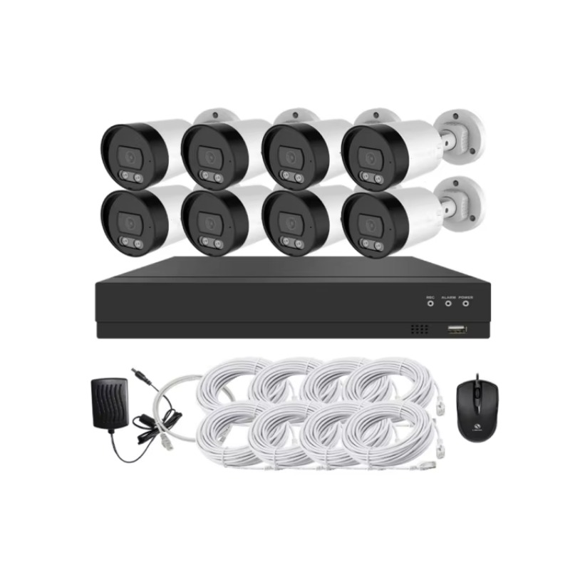 Kit Kamera CCTV 4ch 8ch Full H - Home Security Outdoor Camera System ulasan dan harga