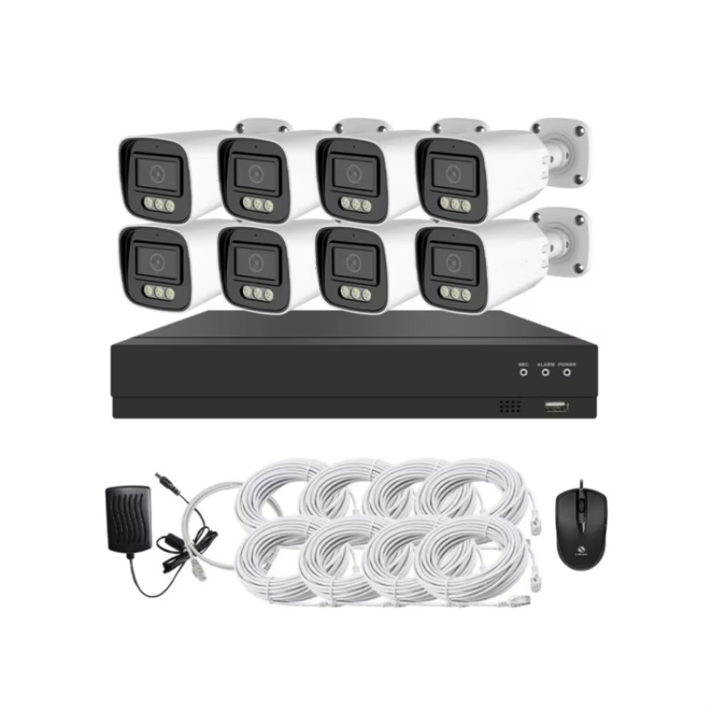 Kit Kamera CCTV 4ch 8ch Full H - Home Security Outdoor Camera System ulasan dan harga
