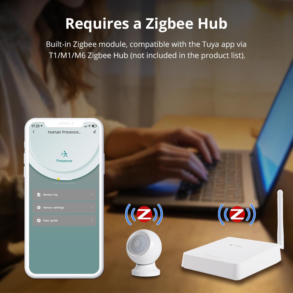 Zemismart Zigbee Sensor Kehadi - Home Security Radar System ulasan dan harga