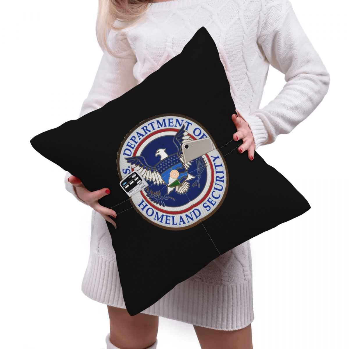 DHS - Sarung Bantal Linen Pers - Home Security Department Us ulasan dan harga