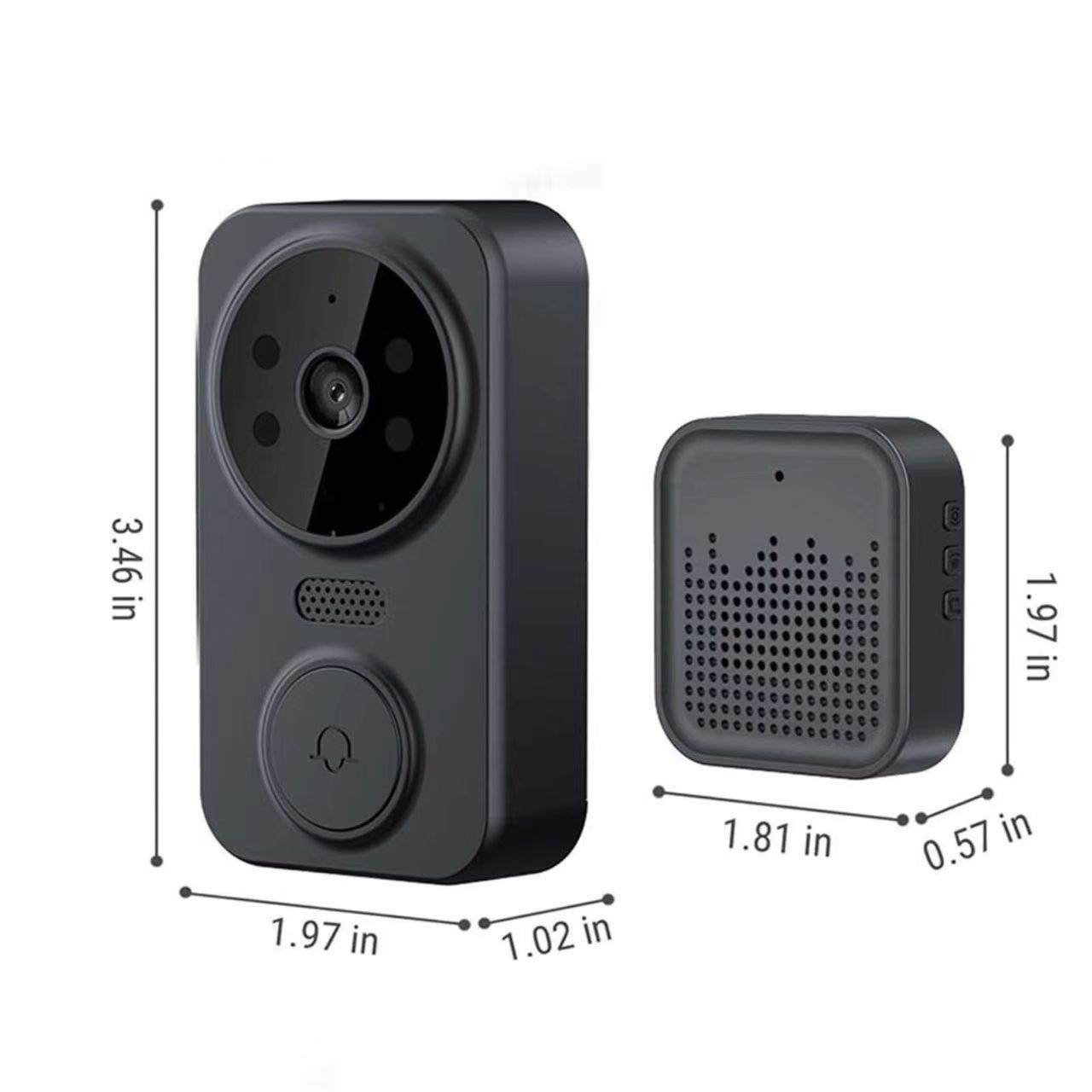 Bel Pintu WIFI Tuya Smart Home - Home Security Indoor Cameras ulasan dan harga