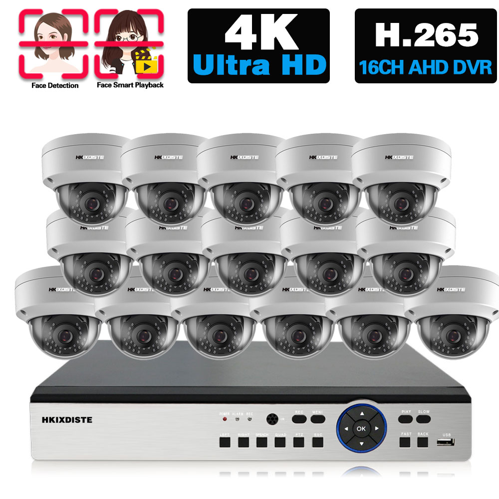 Kit Pengawasan Video Kamera AH - Home Security Outdoor Camera System ulasan dan harga