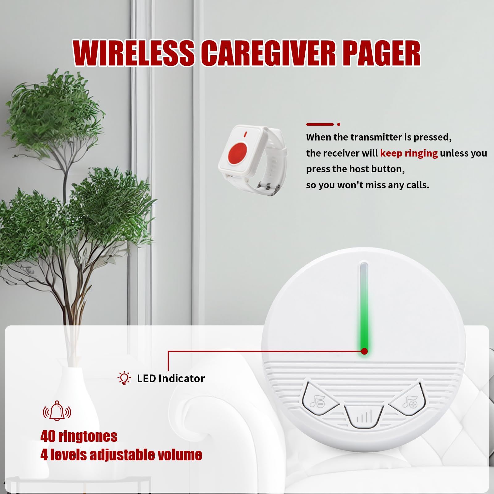 Tombol panggilan penjaga keseh - Home Security For Seniors ulasan dan harga
