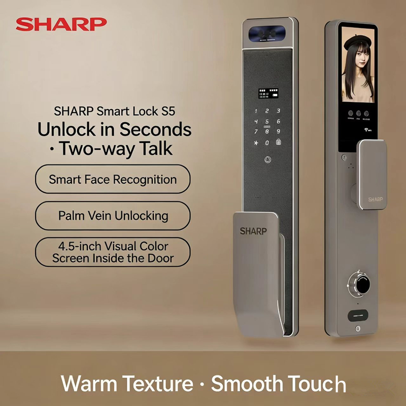 Sharp S5-FV Pengunci Pintar Ot - Home Security Indoor Cameras ulasan dan harga