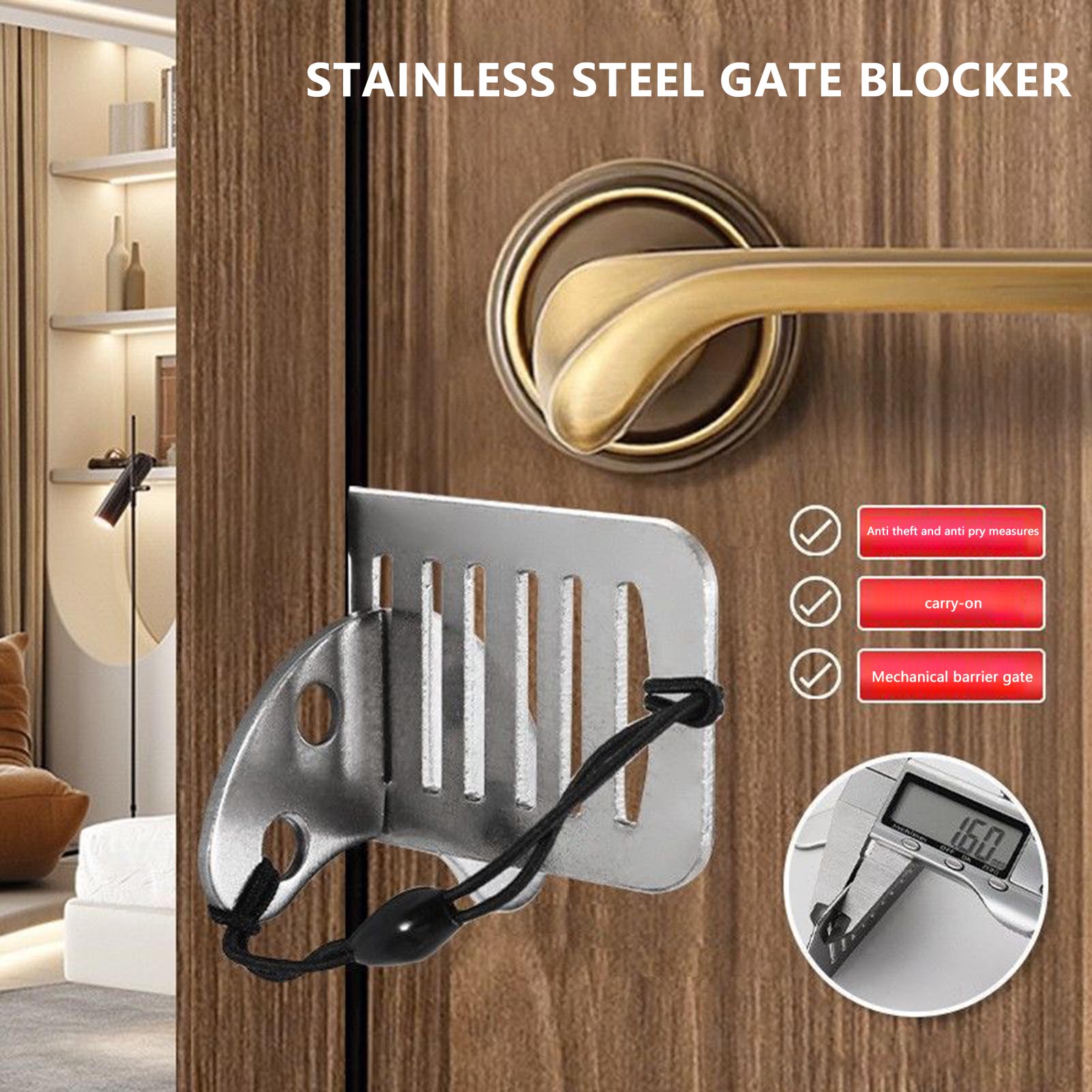 Kunci Pintu Pengaman untuk Per - Home Security Jammers ulasan dan harga