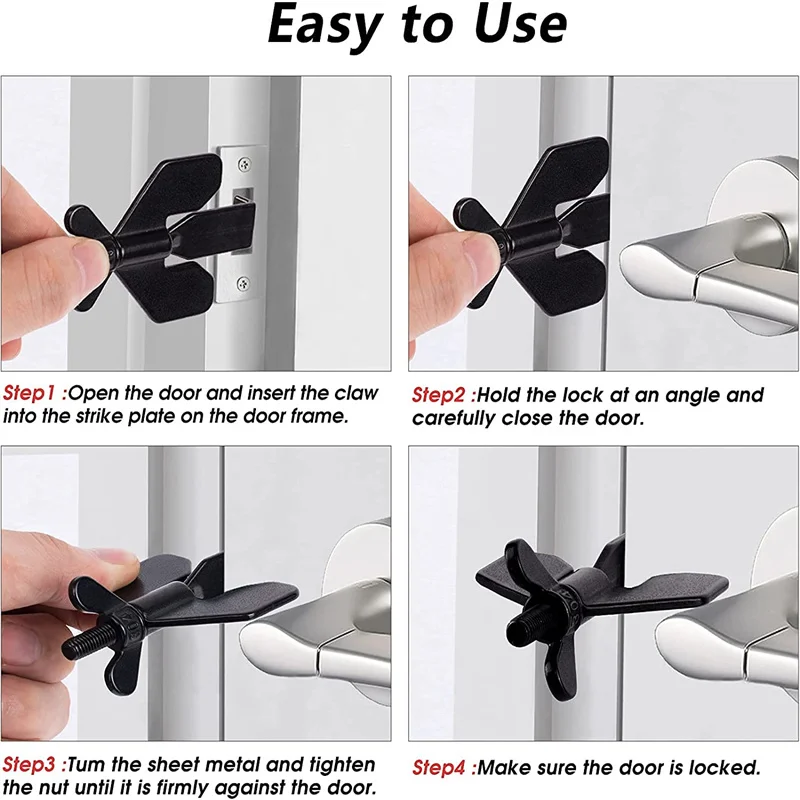 Kunci pintu keamanan untuk per - Home Security Jammers ulasan dan harga