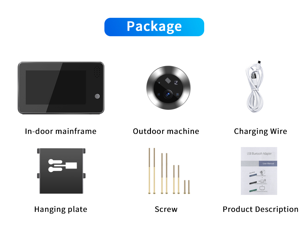 Bel Pintu WiFi Tuya Smartlife  - Home Security Indoor Cameras ulasan dan harga