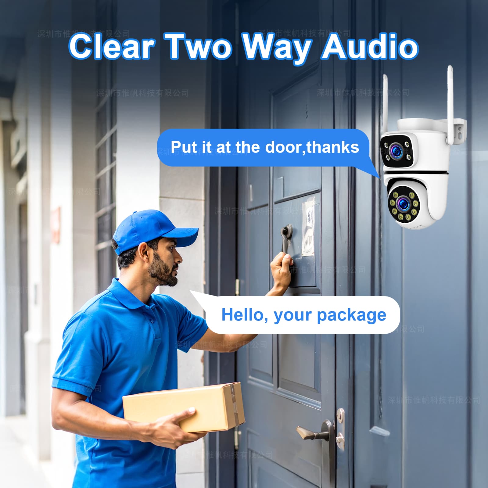 Kamera Keamanan Rumah Tuya 4K  - Home Security Google Camera ulasan dan harga