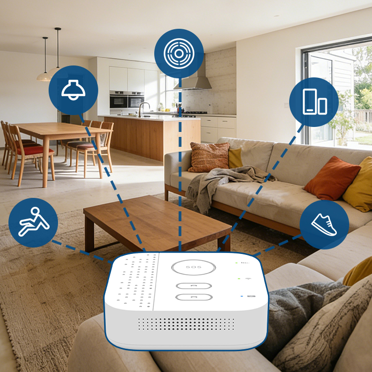 Sistem Pemantauan Keamanan Rum - Home Security For Seniors ulasan dan harga
