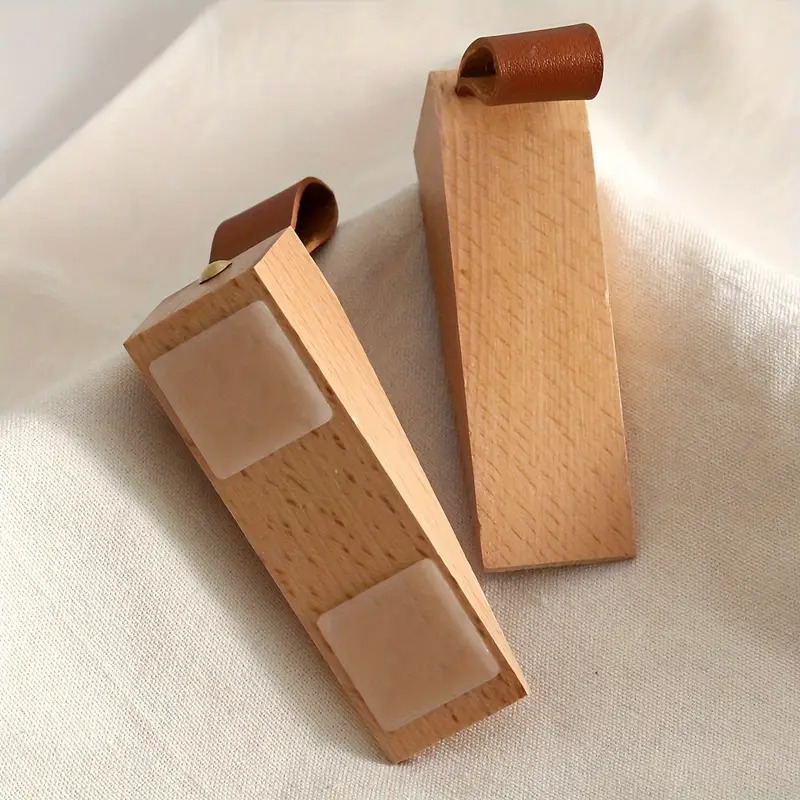 1 Buah Penahan Pintu Kayu Soli - Home Security Jammers ulasan dan harga