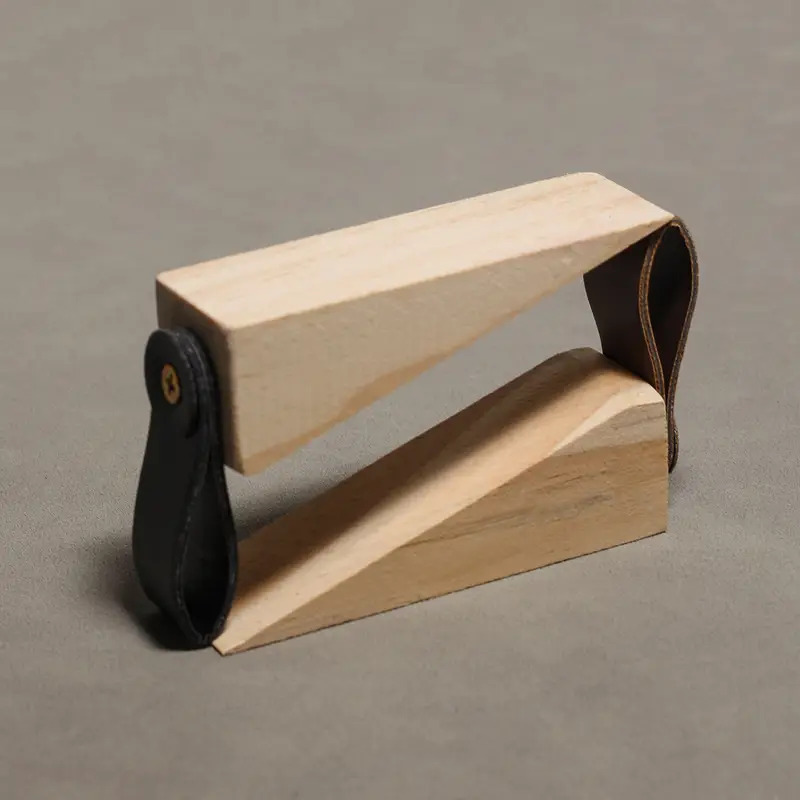 1 Buah Penahan Pintu Kayu Soli - Home Security Jammers ulasan dan harga