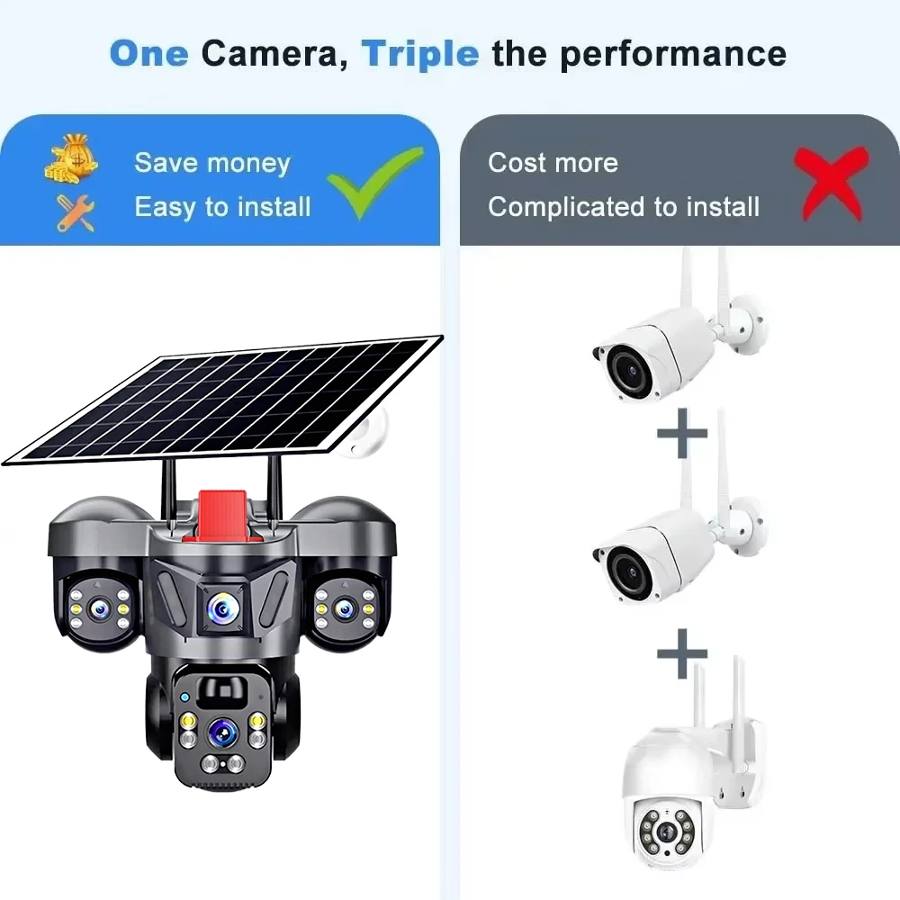 KERUI V380 Pro Luar Ruangan PT - Home Security Indoor Cameras ulasan dan harga