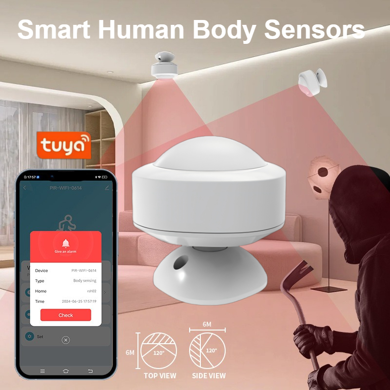 Tuya Sensor Tubuh Manusia Cerd - Home Security Radar System ulasan dan harga