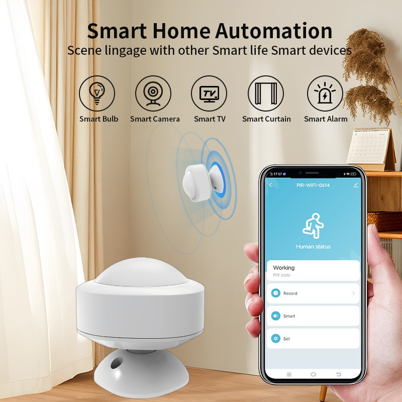 Tuya Sensor Tubuh Manusia Cerd - Home Security Radar System ulasan dan harga