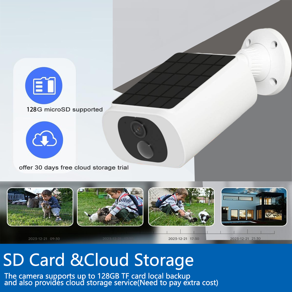 Kamera Keamanan Tenaga Surya T - Home Security Indoor Cameras ulasan dan harga