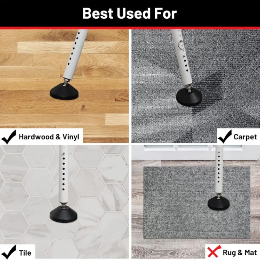 Bar Pengaman Pintu Tugas Berat - Home Security Jammers ulasan dan harga