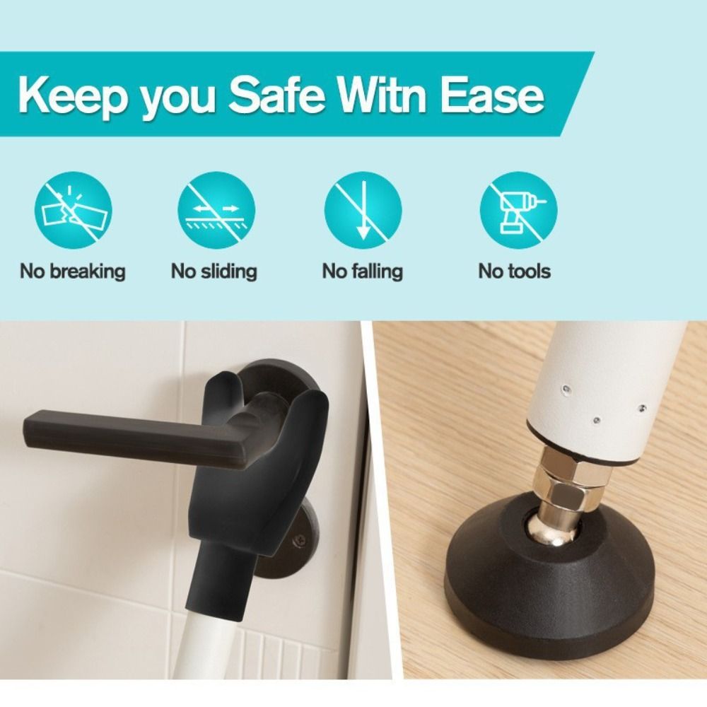 Bar Pengaman Pintu Tugas Berat - Home Security Jammers ulasan dan harga