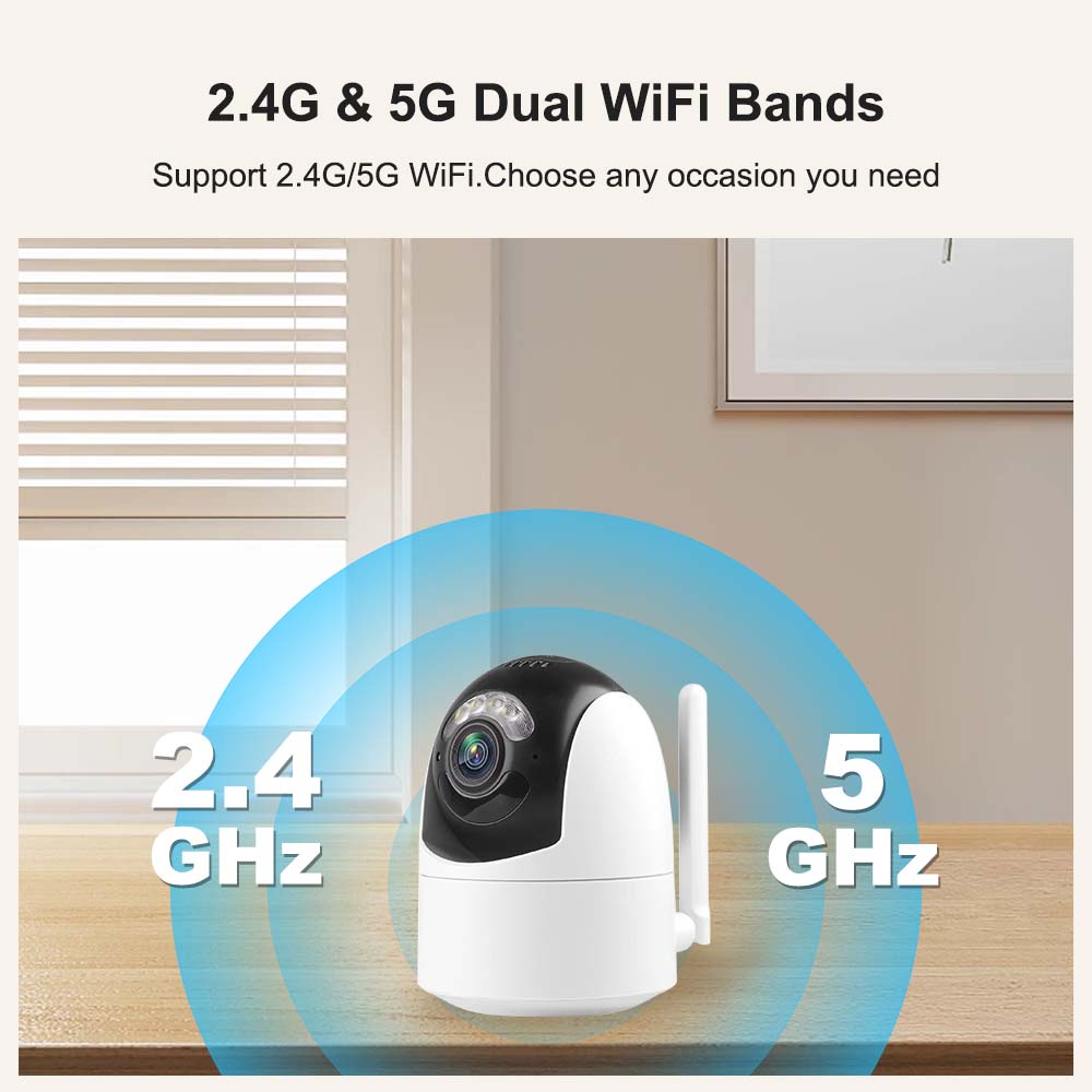 Kamera IP Tuya 5G WIFI 6MP Ale - Home Security Google Camera ulasan dan harga