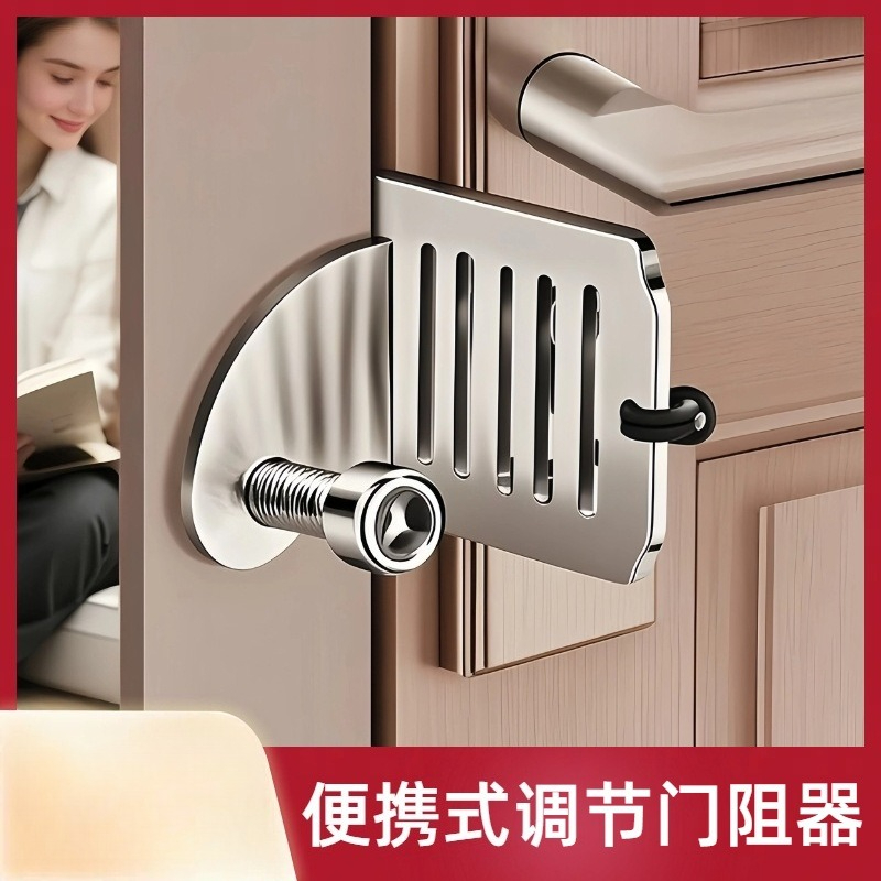 Kunci Pintu Portabel Baja Anti - Home Security Jammers ulasan dan harga