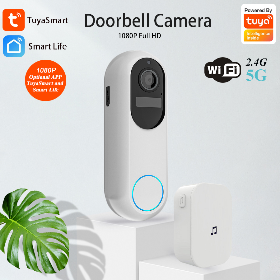 Tuya Bel Pintu Video Pintar Ta - Home Security Google Camera ulasan dan harga