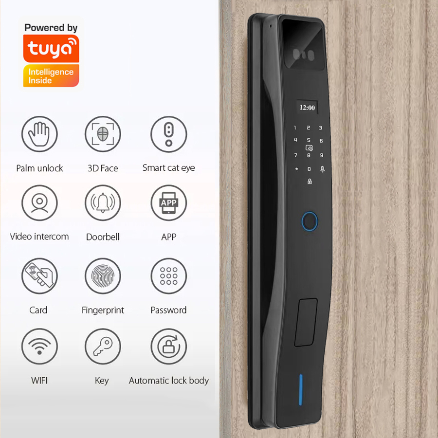 Kunci Pintu Elektronik Pintar  - Home Security Indoor Cameras ulasan dan harga