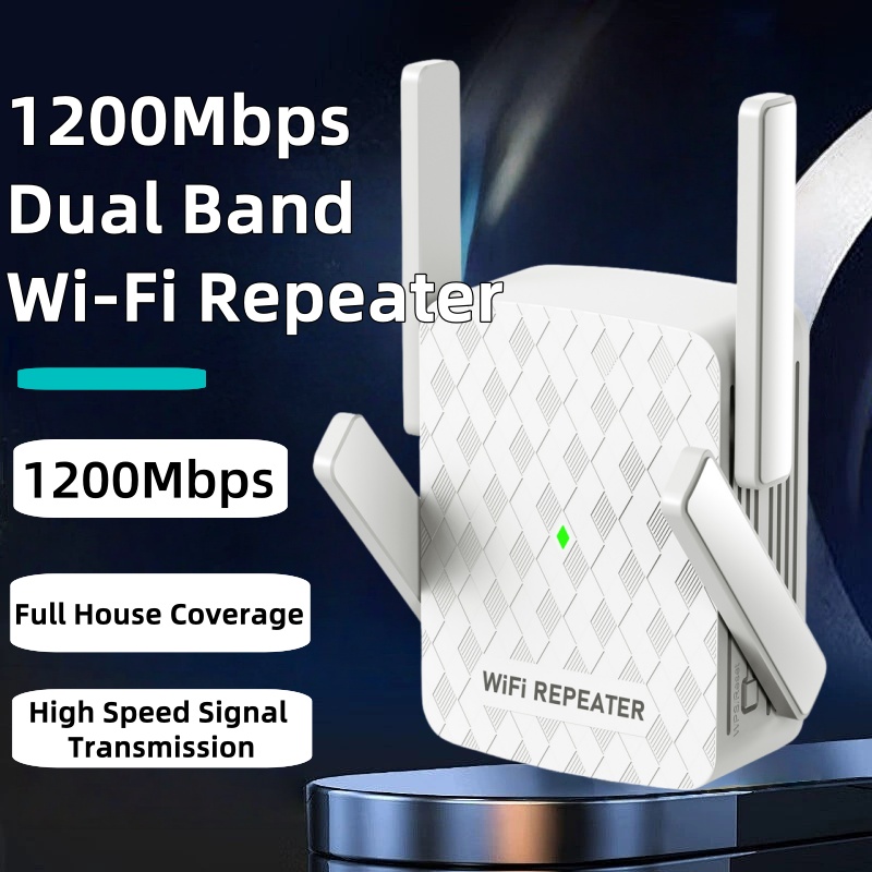 5Ghz WiFi Repeater 1200Mbps Ro - Home Security Bundle ulasan dan harga