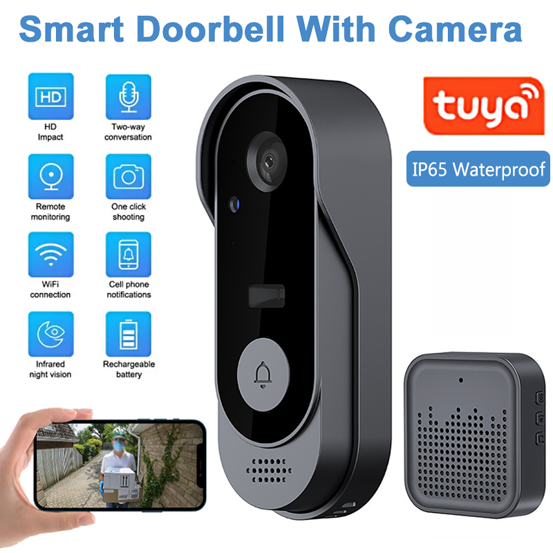 Tuya Bel Pintu Kamera Bundel N - Home Security Bundle ulasan dan harga