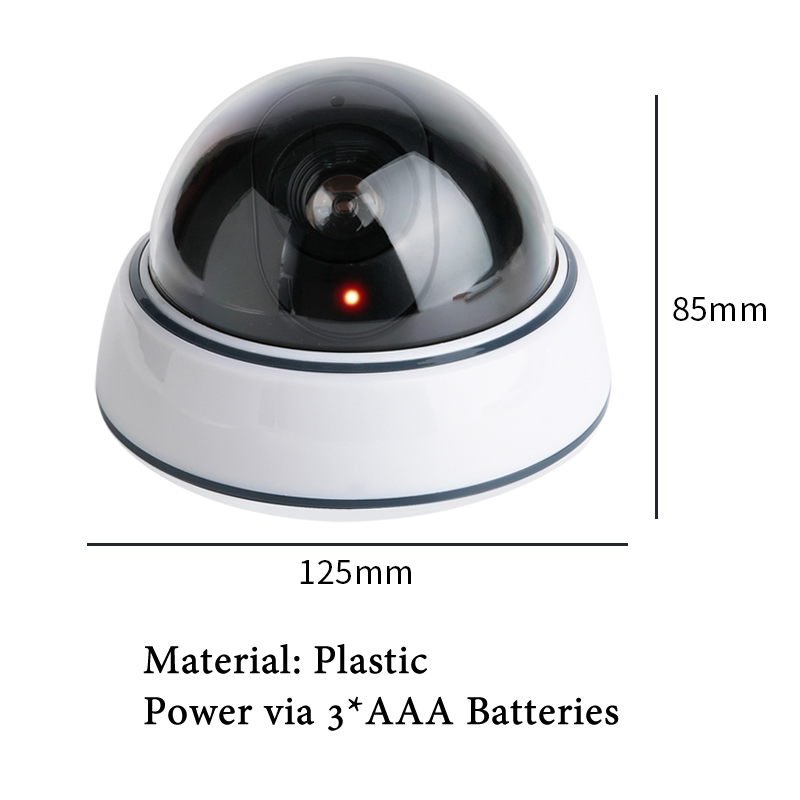 Kamera Kubah Palsu Hitam/Putih - Home Security And Camera Systems ulasan dan harga